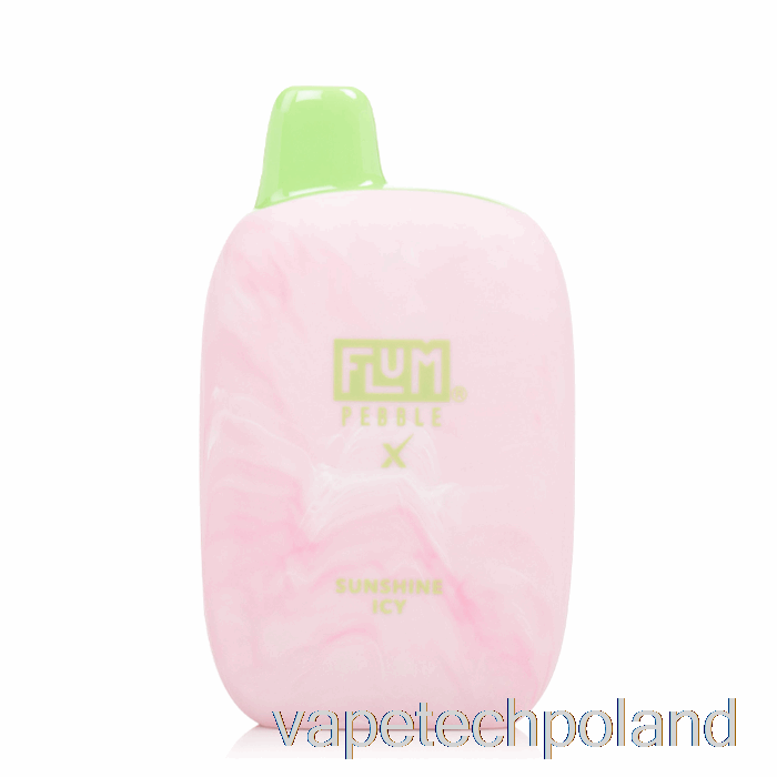 Vape Tech Poland Flum Pebble X 6000 Jednorazowe Słońce Icy
